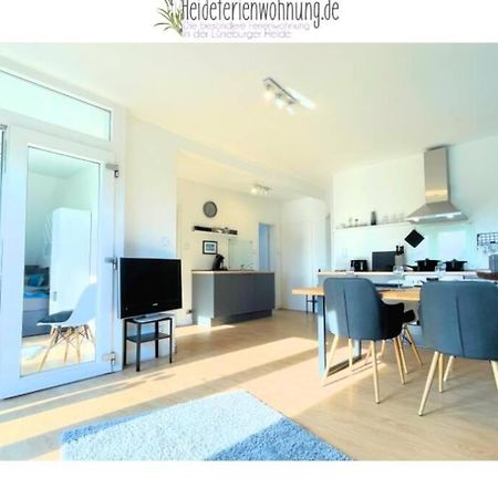 Heideferienwohnung - Die Neue Ferienwohnung Walsrode Exterior photo