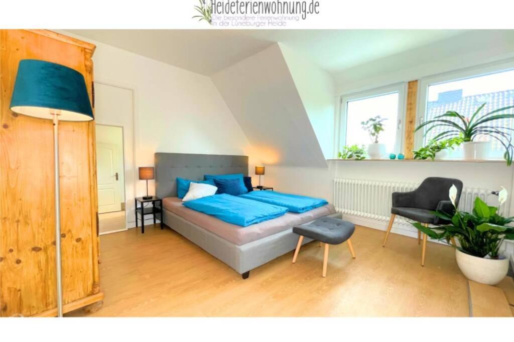 Heideferienwohnung - Die Neue Ferienwohnung Walsrode Exterior photo