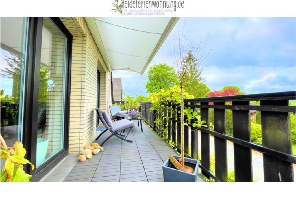 Heideferienwohnung - Die Neue Ferienwohnung Walsrode Exterior photo